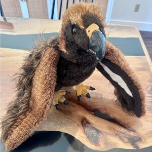 RARE Folkmanis Golden Eagle Hand Puppet